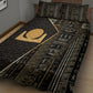 Egypt Akhet Quilt Bed Set Ancient Mythology Horizon Sun Disk