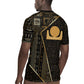 Egypt Akhet Rugby Jersey Ancient Mythology Horizon Sun Disk