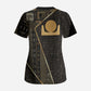Egypt Akhet Scrub Top Ancient Mythology Horizon Sun Disk