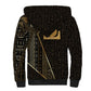 Egypt Akhet Sherpa Hoodie Ancient Mythology Horizon Sun Disk
