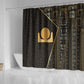 Egypt Akhet Shower Curtain Ancient Mythology Horizon Sun Disk