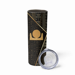 Egypt Akhet Skinny Tumbler Ancient Mythology Horizon Sun Disk
