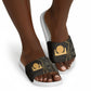 Egypt Akhet Slide Sandals Ancient Mythology Horizon Sun Disk