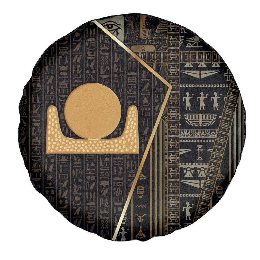 Egypt Akhet Spare Tire Cover Ancient Mythology Horizon Sun Disk