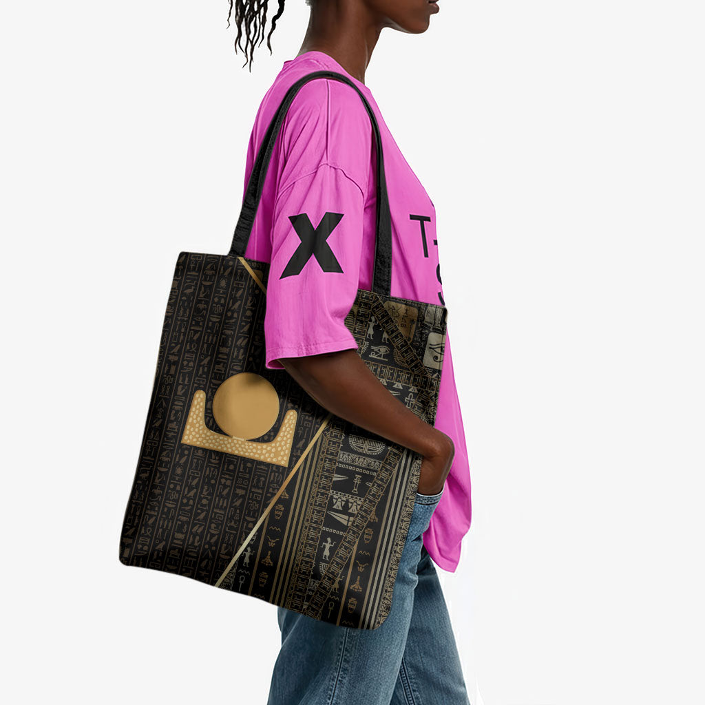 Egypt Akhet Tote Bag Ancient Mythology Horizon Sun Disk