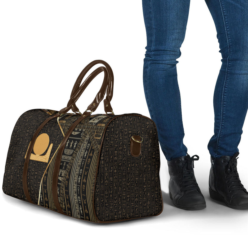 Egypt Akhet Travel Bag Ancient Mythology Horizon Sun Disk