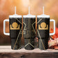 Egypt Akhet Tumbler With Handle Ancient Mythology Horizon Sun Disk