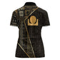 Egypt Akhet Women Polo Shirt Ancient Mythology Horizon Sun Disk