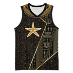 Egypt Seba Basketball Jersey Ancient Mythology Golden Star Royal