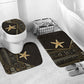 Egypt Seba Bathroom Set Ancient Mythology Golden Star Royal