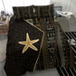 Egypt Seba Bedding Set Ancient Mythology Golden Star Royal
