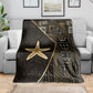 Egypt Seba Blanket Ancient Mythology Golden Star Royal