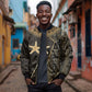Egypt Seba Bomber Jacket Ancient Mythology Golden Star Royal