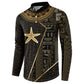 Egypt Seba Button Sweatshirt Ancient Mythology Golden Star Royal