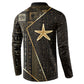 Egypt Seba Button Sweatshirt Ancient Mythology Golden Star Royal