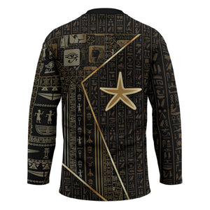 Egypt Seba Hockey Jersey Ancient Mythology Golden Star Royal