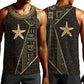 Egypt Seba Men Tank Top Ancient Mythology Golden Star Royal