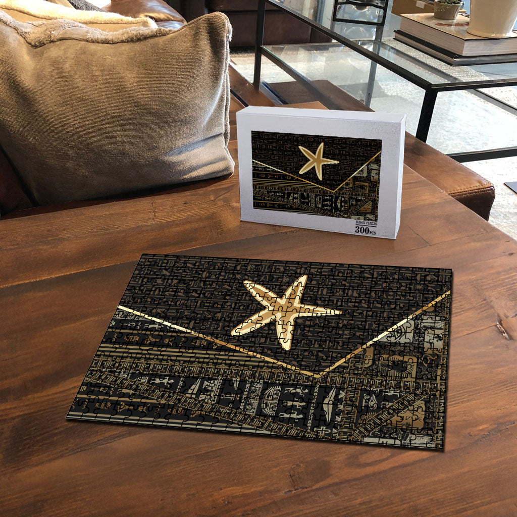 Egypt Seba Puzzle Ancient Mythology Golden Star Royal