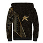 Egypt Seba Sherpa Hoodie Ancient Mythology Golden Star Royal