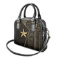 Egypt Seba Shoulder Handbag Ancient Mythology Golden Star Royal