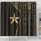 Egypt Seba Shower Curtain Ancient Mythology Golden Star Royal