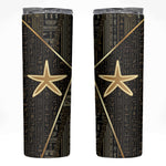 Egypt Seba Skinny Tumbler Ancient Mythology Golden Star Royal