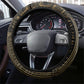Egypt Seba Steering Wheel Cover Ancient Mythology Golden Star Royal