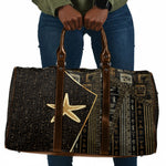Egypt Seba Travel Bag Ancient Mythology Golden Star Royal
