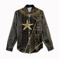 Egypt Seba Women Casual Shirt Ancient Mythology Golden Star Royal