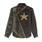 Egypt Seba Women Casual Shirt Ancient Mythology Golden Star Royal
