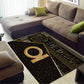 Egypt Shen Ring Area Rug Ancient Mythology Eternally Protecting