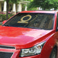 Egypt Shen Ring Auto Sun Shade Ancient Mythology Eternally Protecting