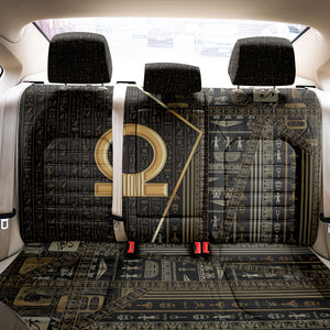 Egypt Shen Ring Back Car Seat Cover Ancient Mythology Eternally Protecting