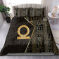 Egypt Shen Ring Bedding Set Ancient Mythology Eternally Protecting