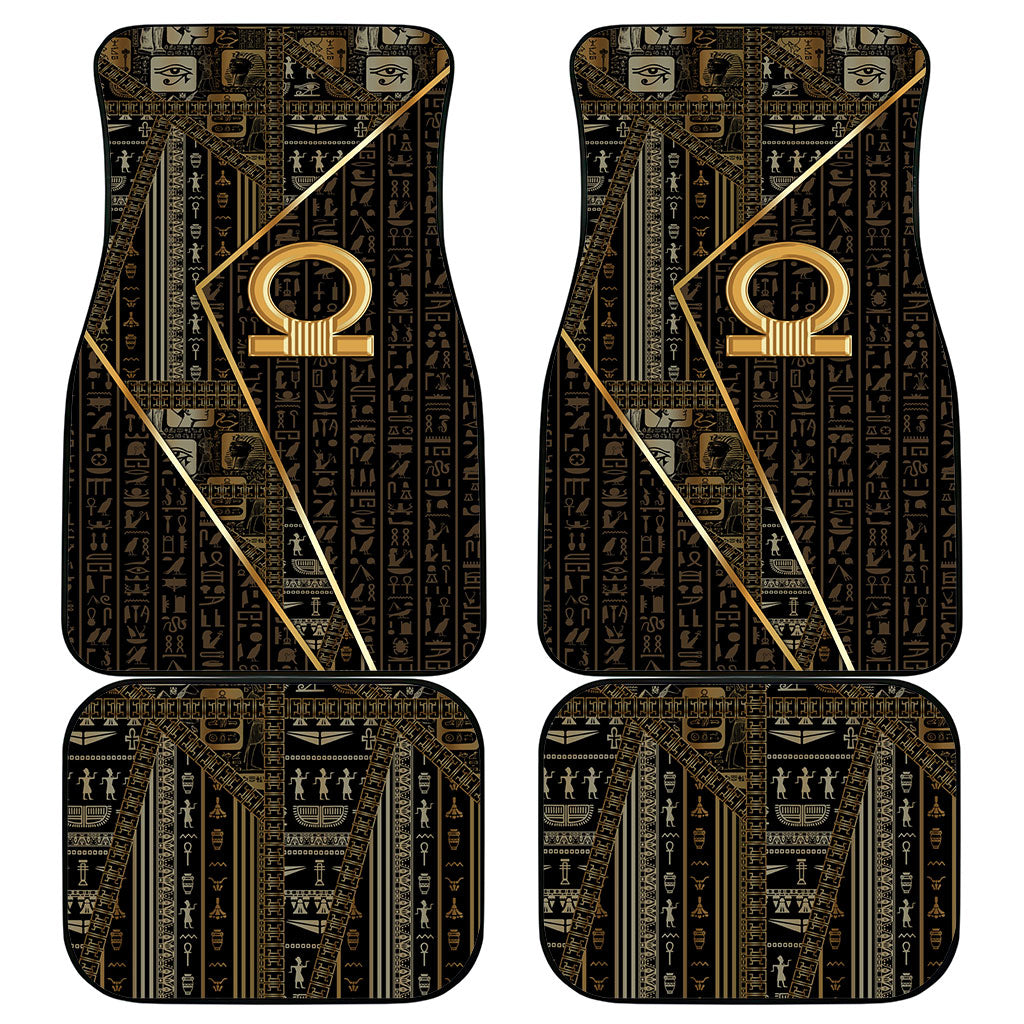 Egypt Shen Ring Car Mats Ancient Mythology Eternally Protecting