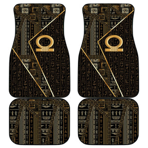 Egypt Shen Ring Car Mats Ancient Mythology Eternally Protecting
