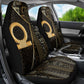 Egypt Shen Ring Car Seat Cover Ancient Mythology Eternally Protecting