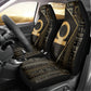 Egypt Shen Ring Car Seat Cover Ancient Mythology Eternally Protecting