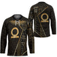 Egypt Shen Ring Hockey Jersey Ancient Mythology Eternally Protecting