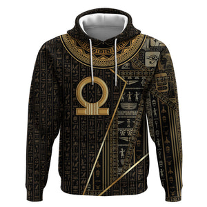 Egypt Shen Ring Hoodie Ancient Mythology Eternally Protecting