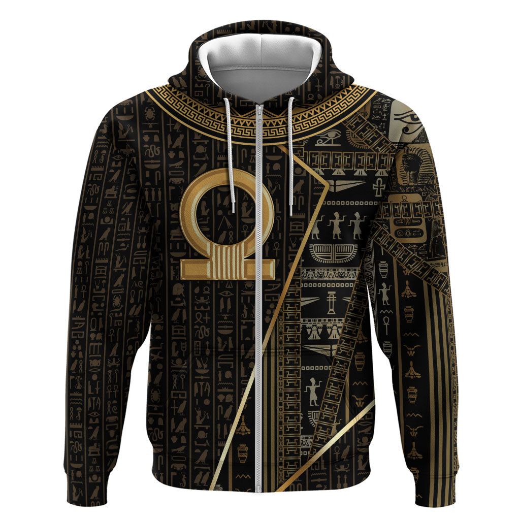 Egypt Shen Ring Hoodie Ancient Mythology Eternally Protecting