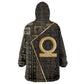 Egypt Shen Ring Kid Wearable Blanket Hoodie Ancient Mythology Eternally Protecting