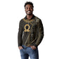Egypt Shen Ring Long Sleeve Polo Shirt Ancient Mythology Eternally Protecting