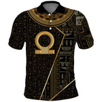 Egypt Shen Ring Polo Shirt Ancient Mythology Eternally Protecting