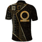 Egypt Shen Ring Polo Shirt Ancient Mythology Eternally Protecting