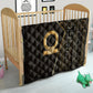 Egypt Shen Ring Quilt Ancient Mythology Eternally Protecting
