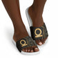 Egypt Shen Ring Slide Sandals Ancient Mythology Eternally Protecting