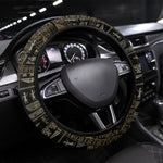 Egypt Shen Ring Steering Wheel Cover Ancient Mythology Eternally Protecting