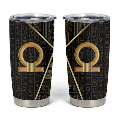 Egypt Shen Ring Tumbler Cup Ancient Mythology Eternally Protecting