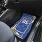 Custom Cape Verde Car Mats Blue Shark National Flag